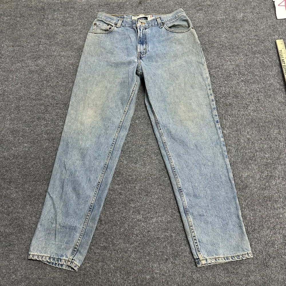 Levi's Jeans Womens Size 12 M Blue 550 Relaxed High Rise Light Wash Denim